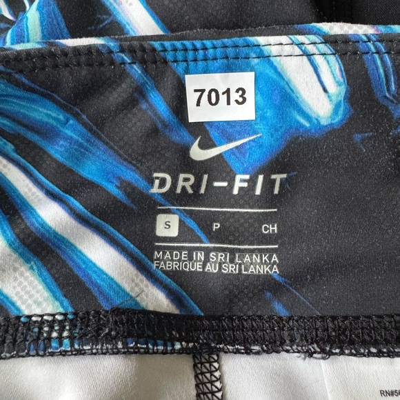 Nike Black and Blue Track Pants - Picture 4 of 4